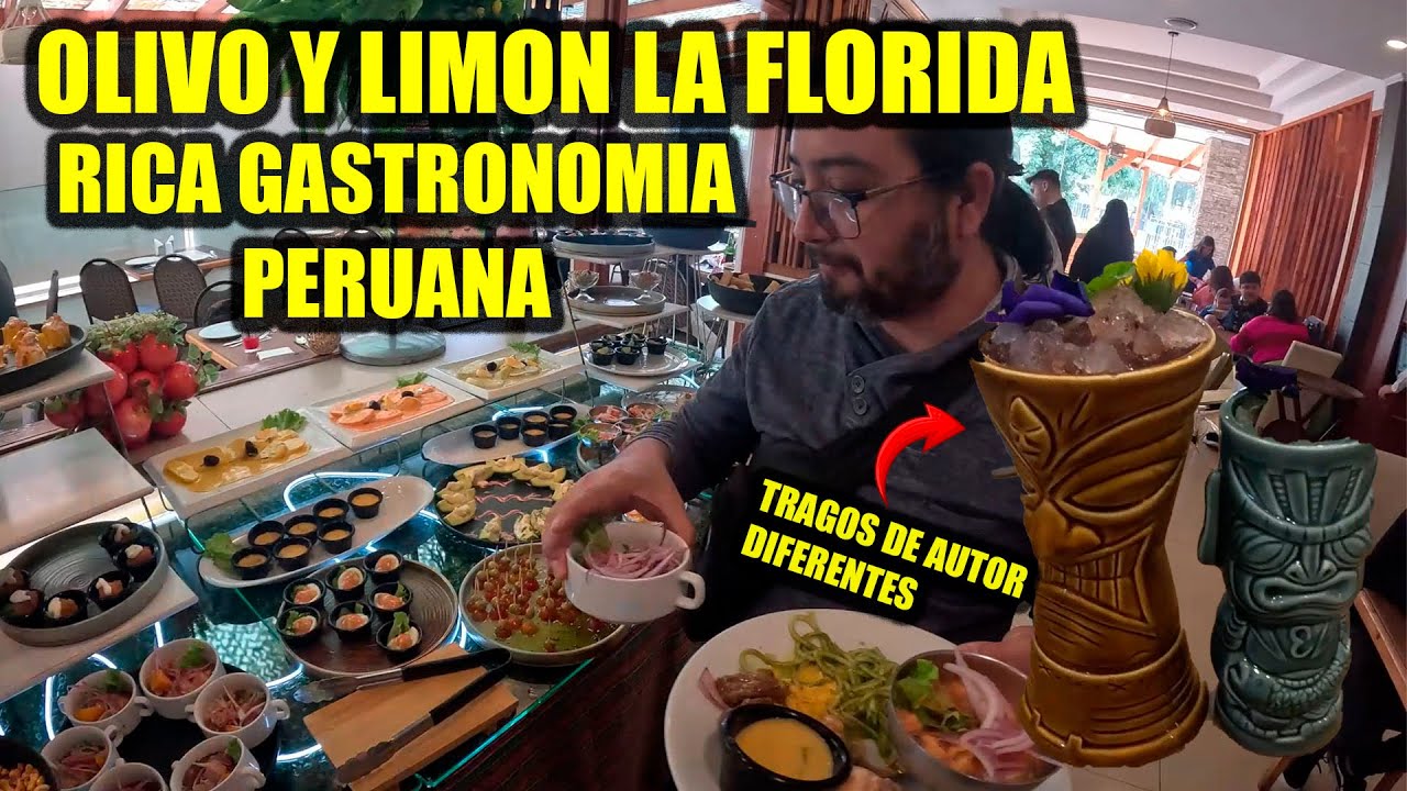 OLIVO Y LIMON LA FLORIDA || TENEDOR LIBRE WALKER MARTINEZ CON AVENIDA LA FLORIDA