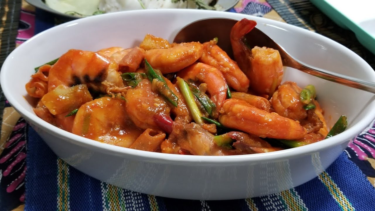 Resep Udang saus tomat.
 Masak cepat dan Praktis.
