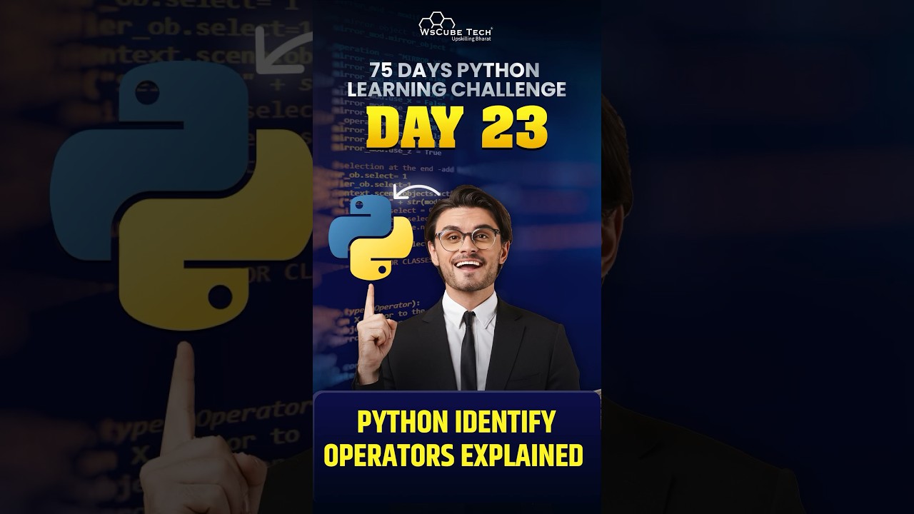 Python Identity Operators Explained (23/75Days 🔥) | All Videos Are here👉 #pythonlearningchallenge