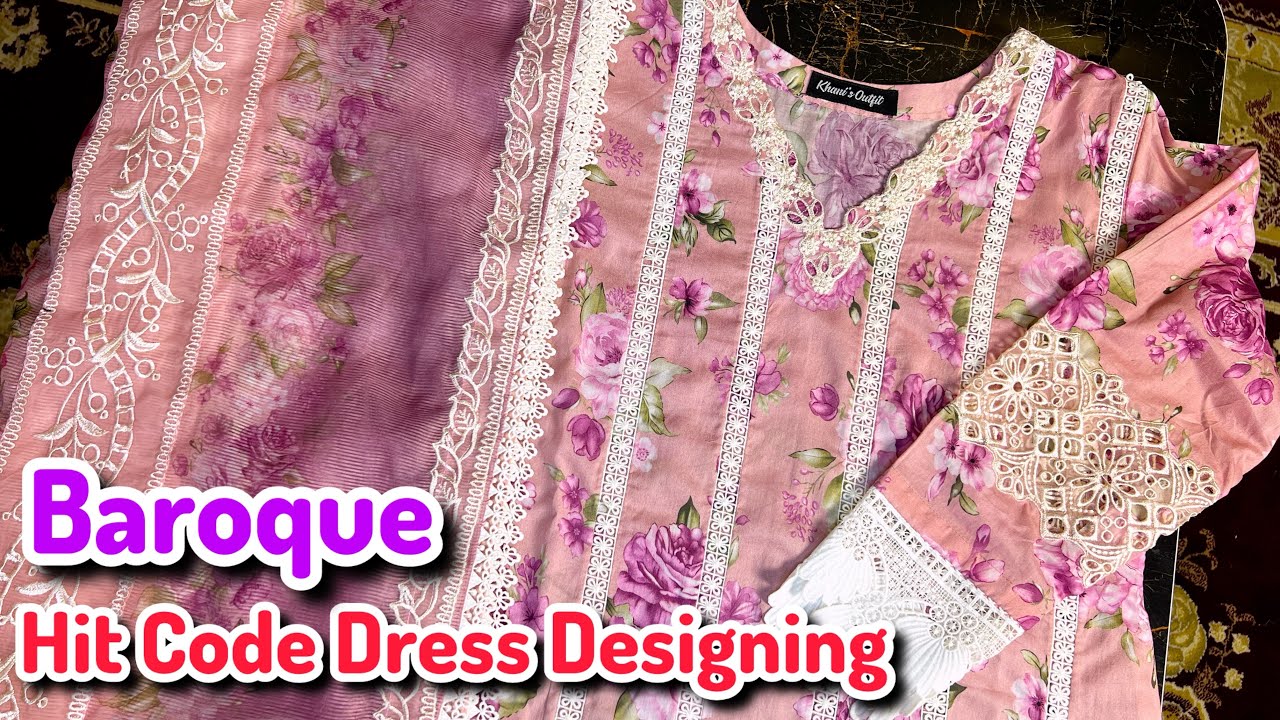 Baroque 50% Off  Hit Code Dress Designing Ideas 2025||Lawn Dress Designing #baroque #sale 