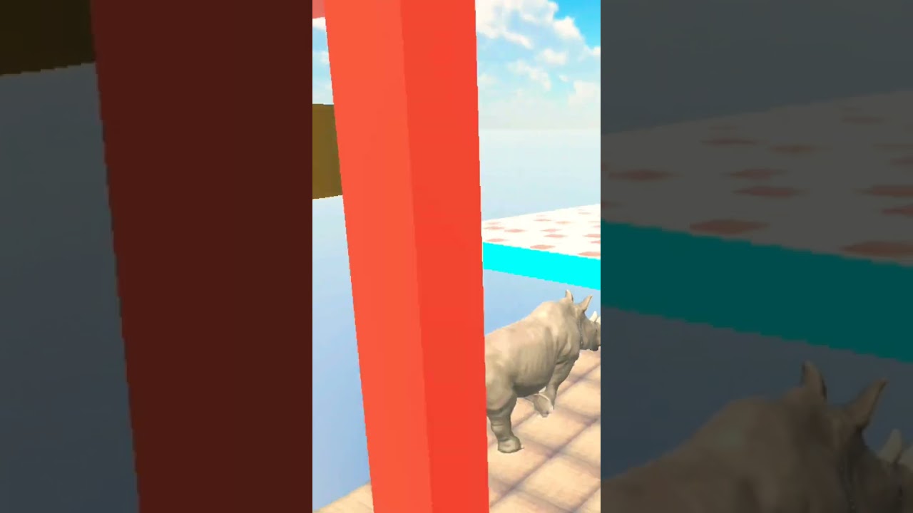 🐯Tiger 🐘Elephant 🐄Cow 🦓Zebra Racing Game🎮 #viral #video #shortvideo #short #tiger #cow