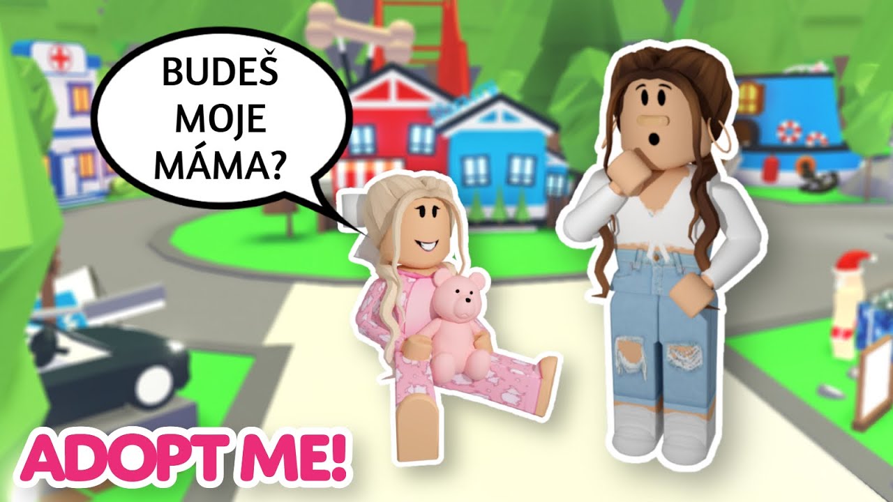 Zkouším být MIMINO v Adopt Me! 👶| ROBLOX Adopt Me!