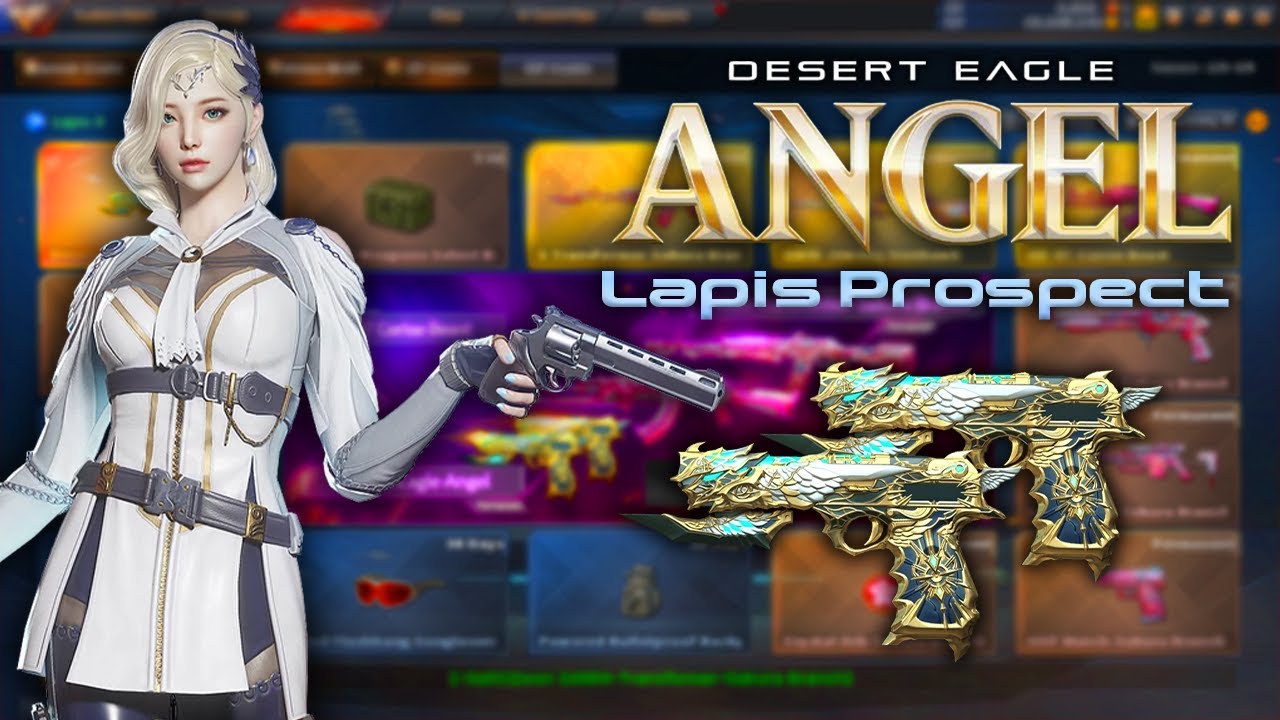 Crossfire West : WINNING Desert Eagle Angel - Spending 400K - Lapis Prospect #crossfire