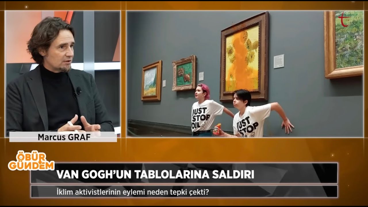 Marcus Graf: Van Gogh'un hayatı, sanatı ve iklim aktivistlerin eylemleri, Öbür Gündem, 24.11.2022