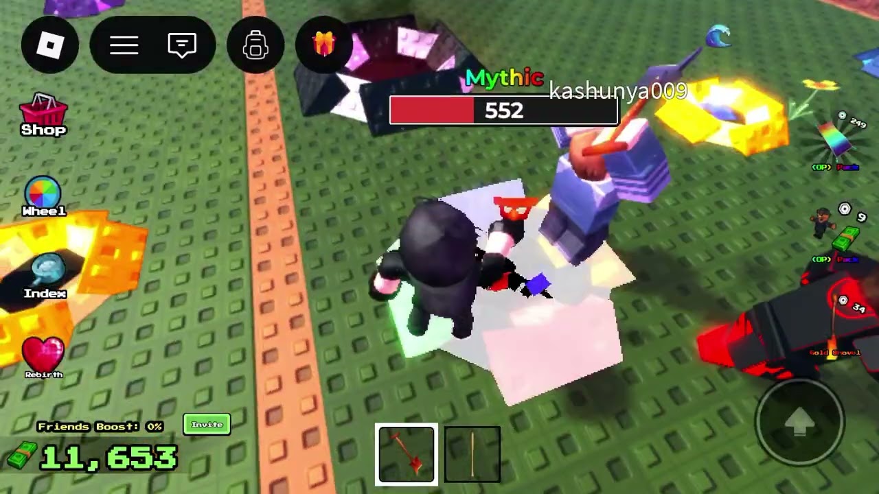 روبلكس احفر و تحصل على برينروت 