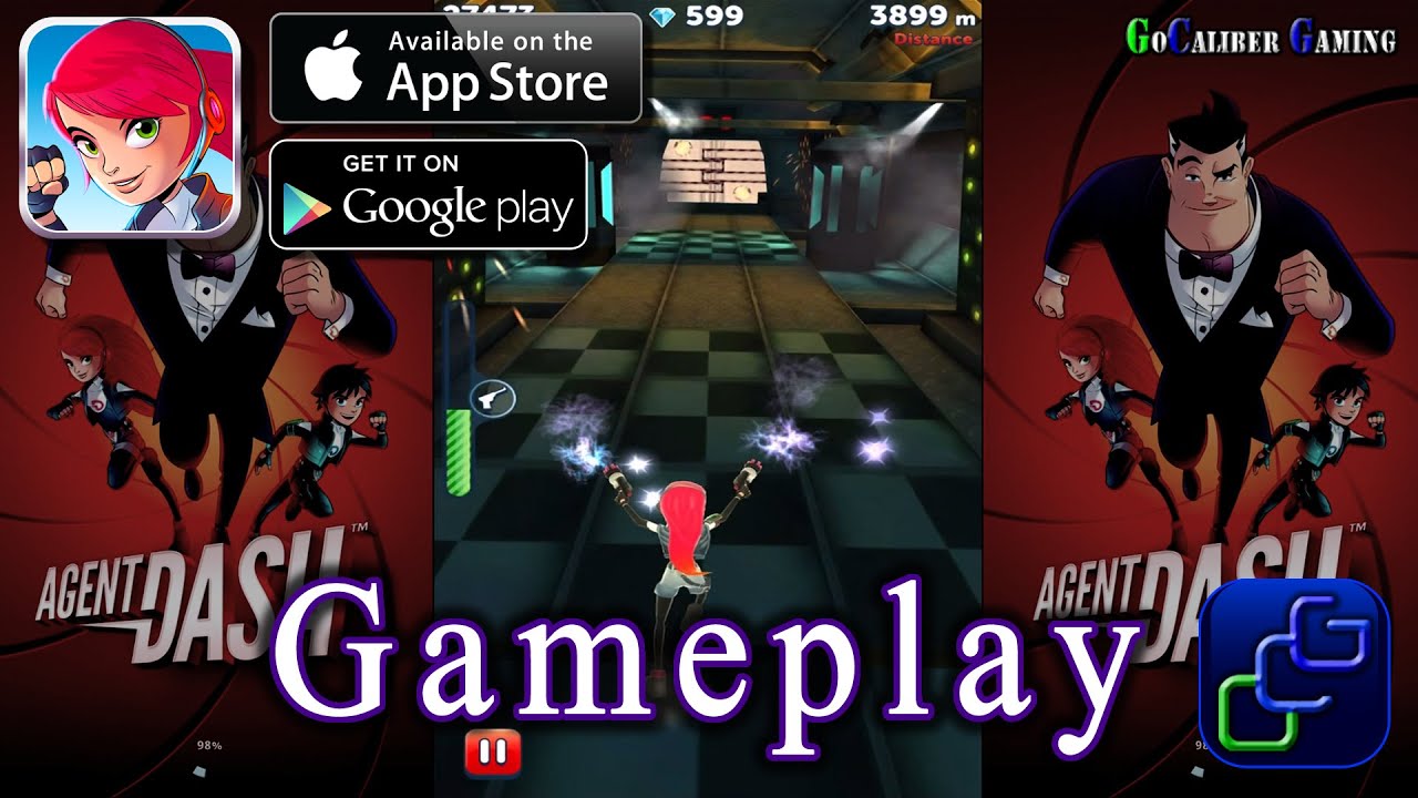 Agent Dash Android OS Gameplay - Agent Dash, Riley