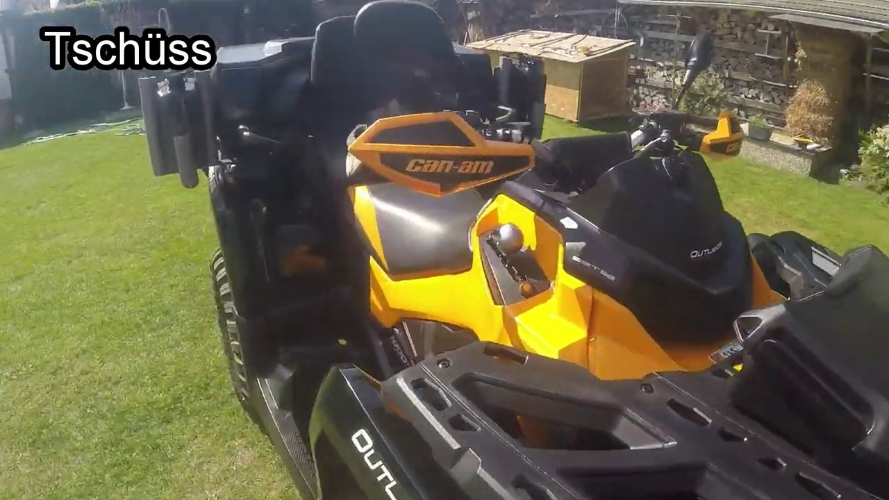 ATV Quad Eigenbau halterung für 5 Lieter Kanister