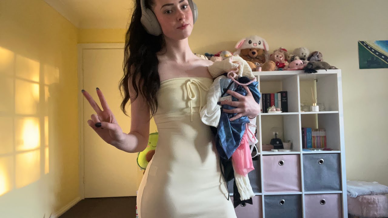 ASMR huge haul + try on (clothes, jewellery, makeup) 👗💍