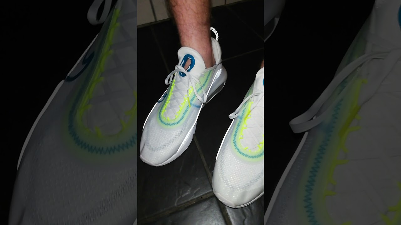 Brand new nike air 2090 sockless on feet