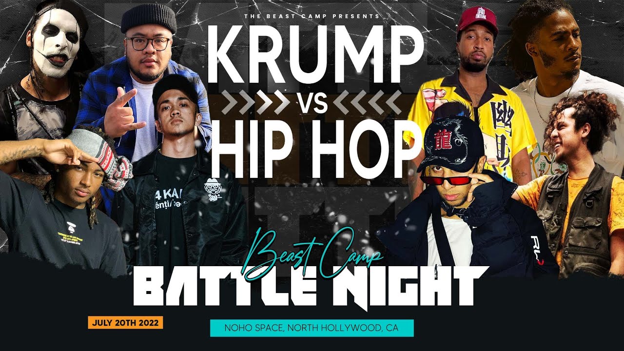 KRUMP X HIPHOP | Solow, Beast, Ryat, Ruccboi vs Stampedee, M.D.E, Son.e, Raquan