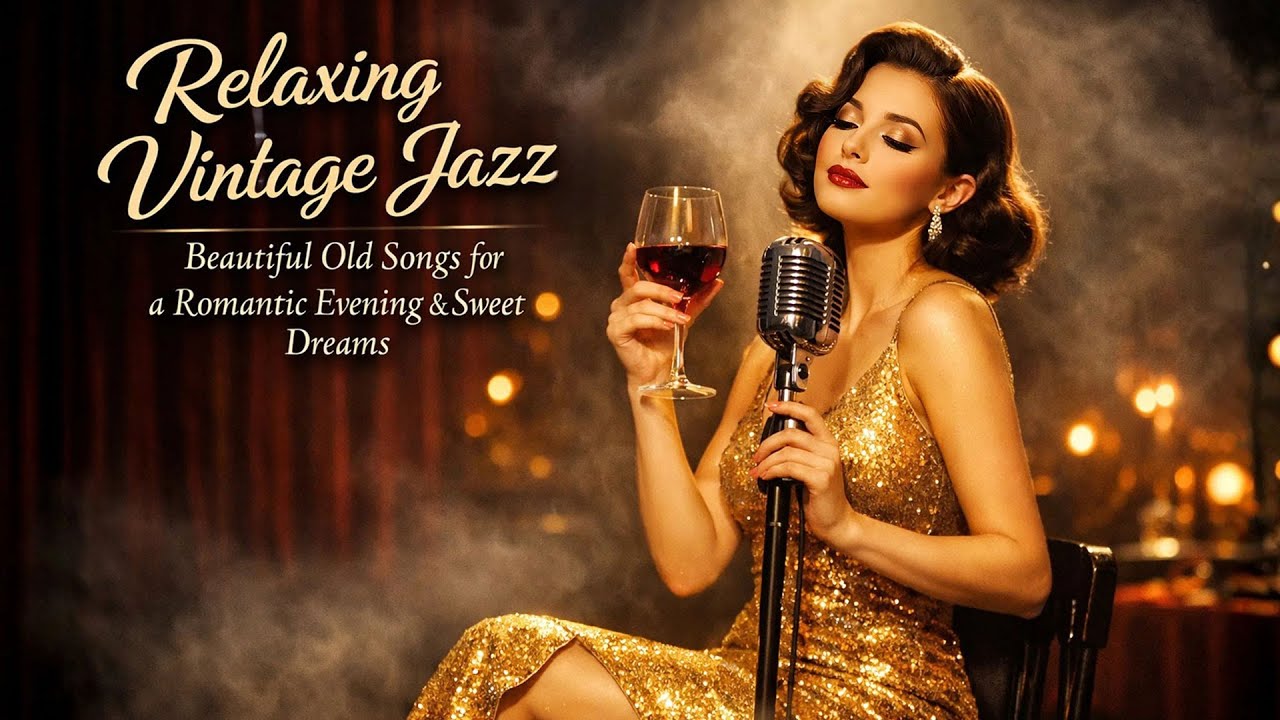 Relaxing Vintage Jazz 🍷 Beautiful Old Songs For A Romantic Evening And Sweet Dreams