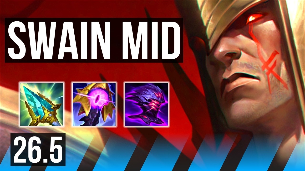 SWAIN vs SYNDRA (MID) | EUW Master | 26.5