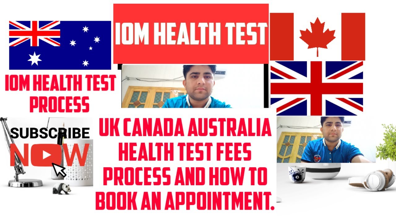 IOM health test| What is IOM health test fess?IOM Health test Process and how to book an appointment