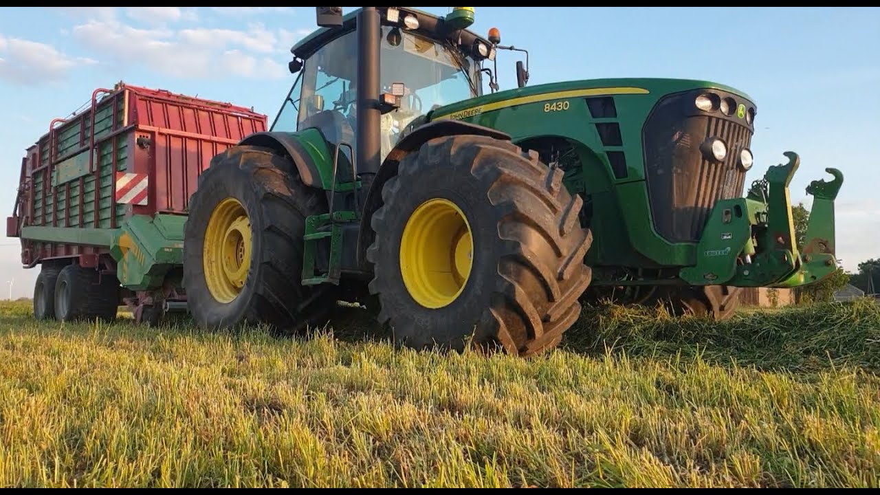✩Zbiór sianokosów nowym Nabytkiem 2020✩John Deere 8430 w akcji✩