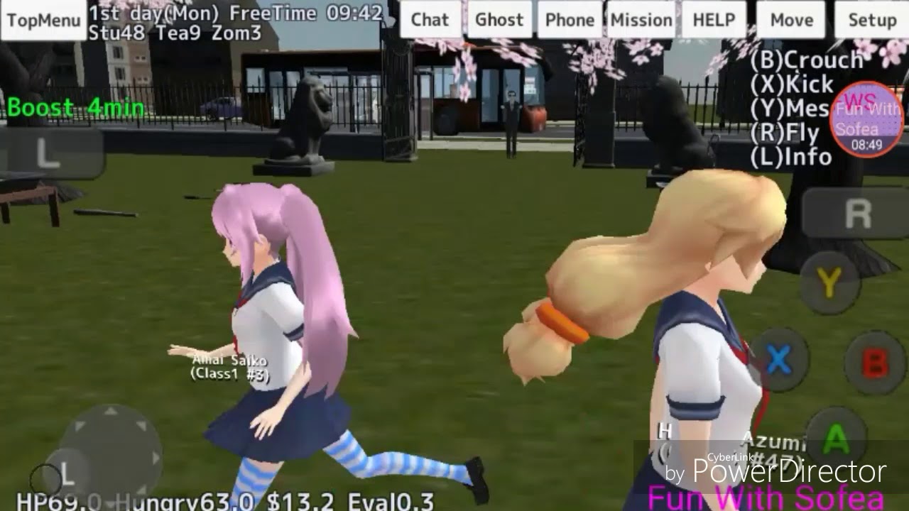 Surviving the zombie apocalypse!! | School girl simulator