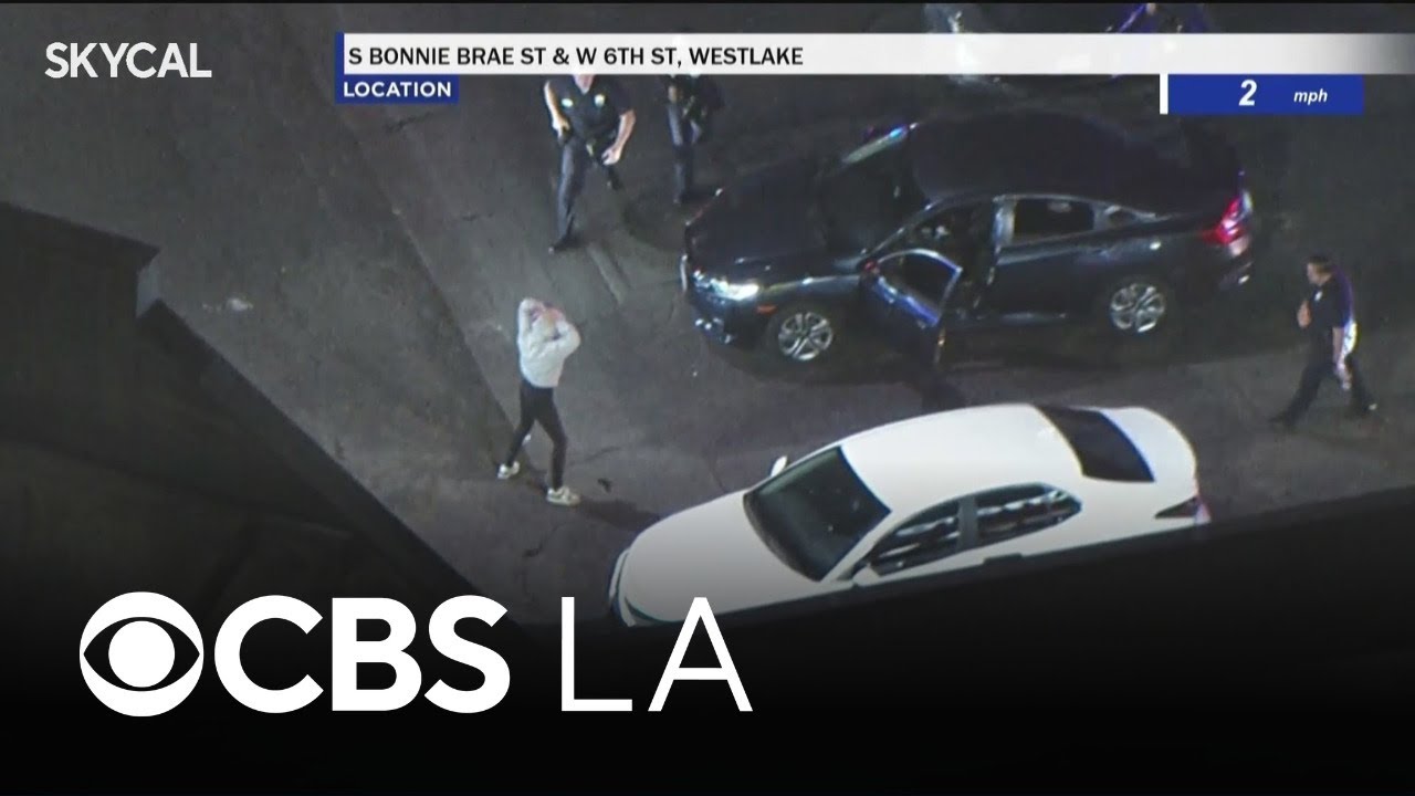 DUI suspect arrested after Los Angeles Police Department pursuit