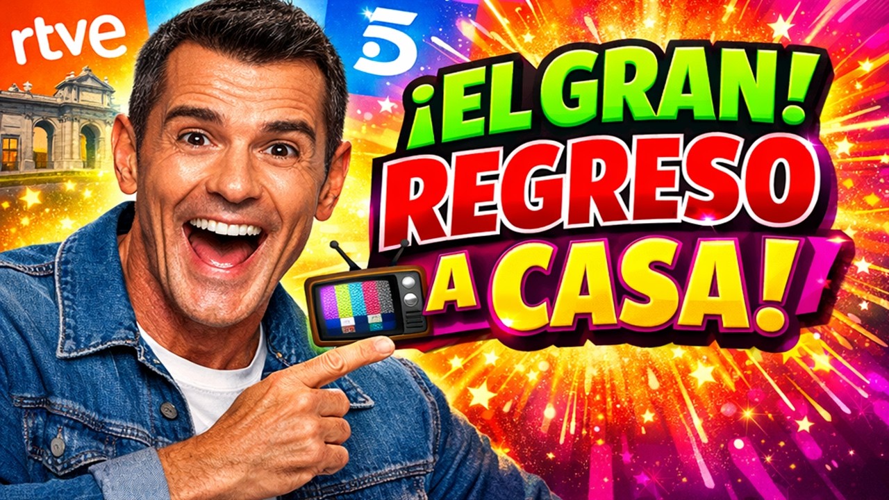 💥 JESÚS VÁZQUEZ Regresa a Casa 📺 La Trayectoria del Presentador 