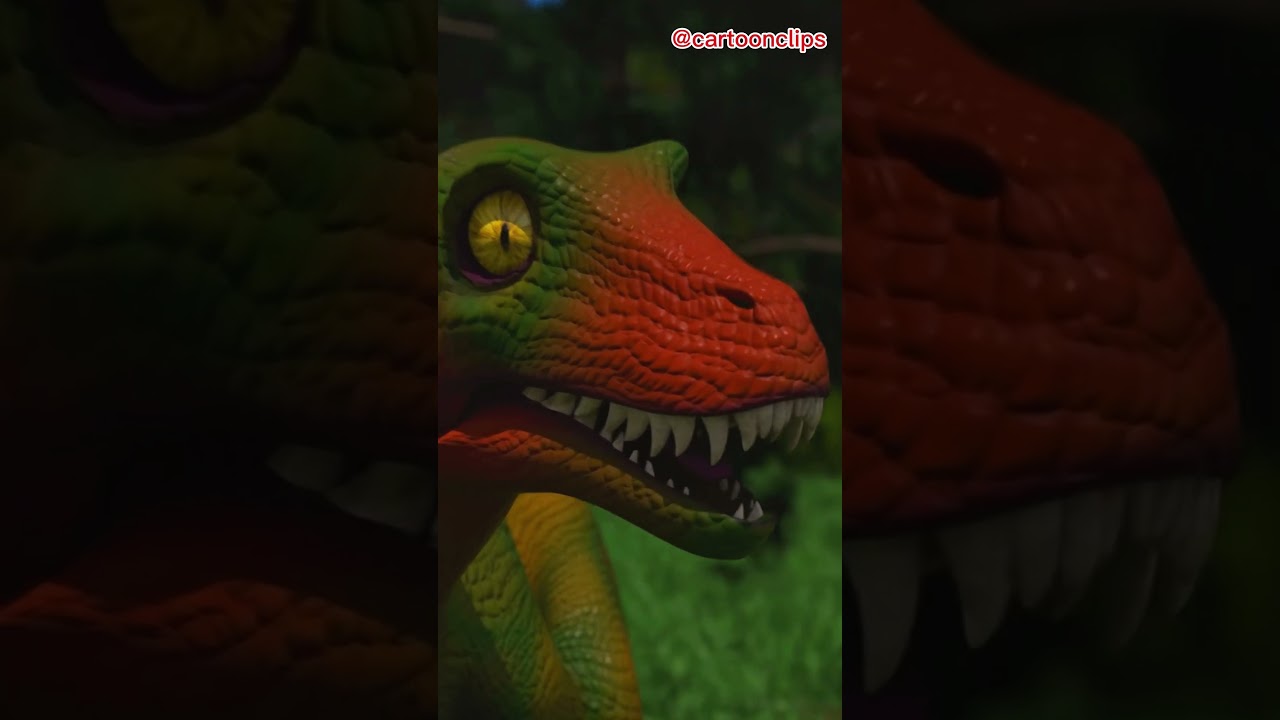 Oko Lele funny fight with dinosaur 🤣