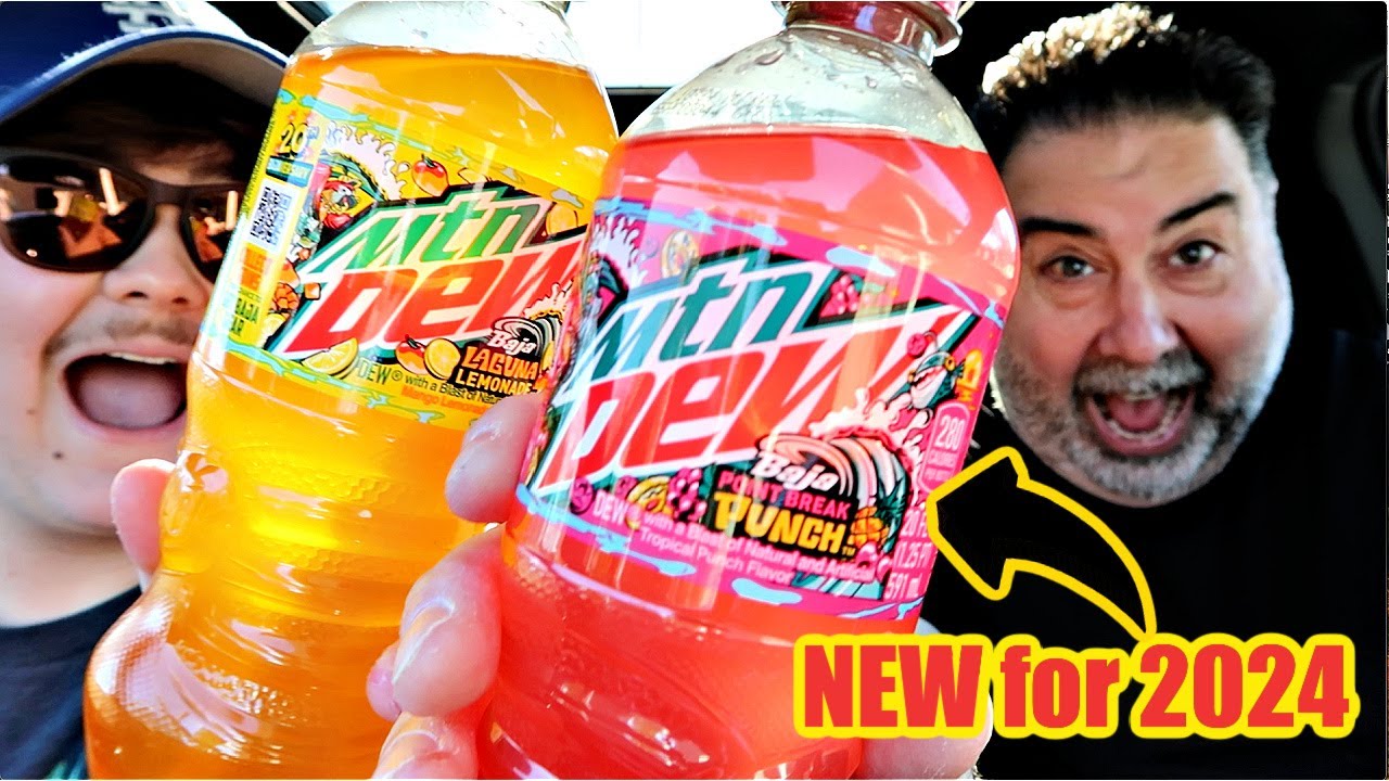 MTN DEW Baja Laguna Lemonade and Baja Point Break Punch Are Here!
