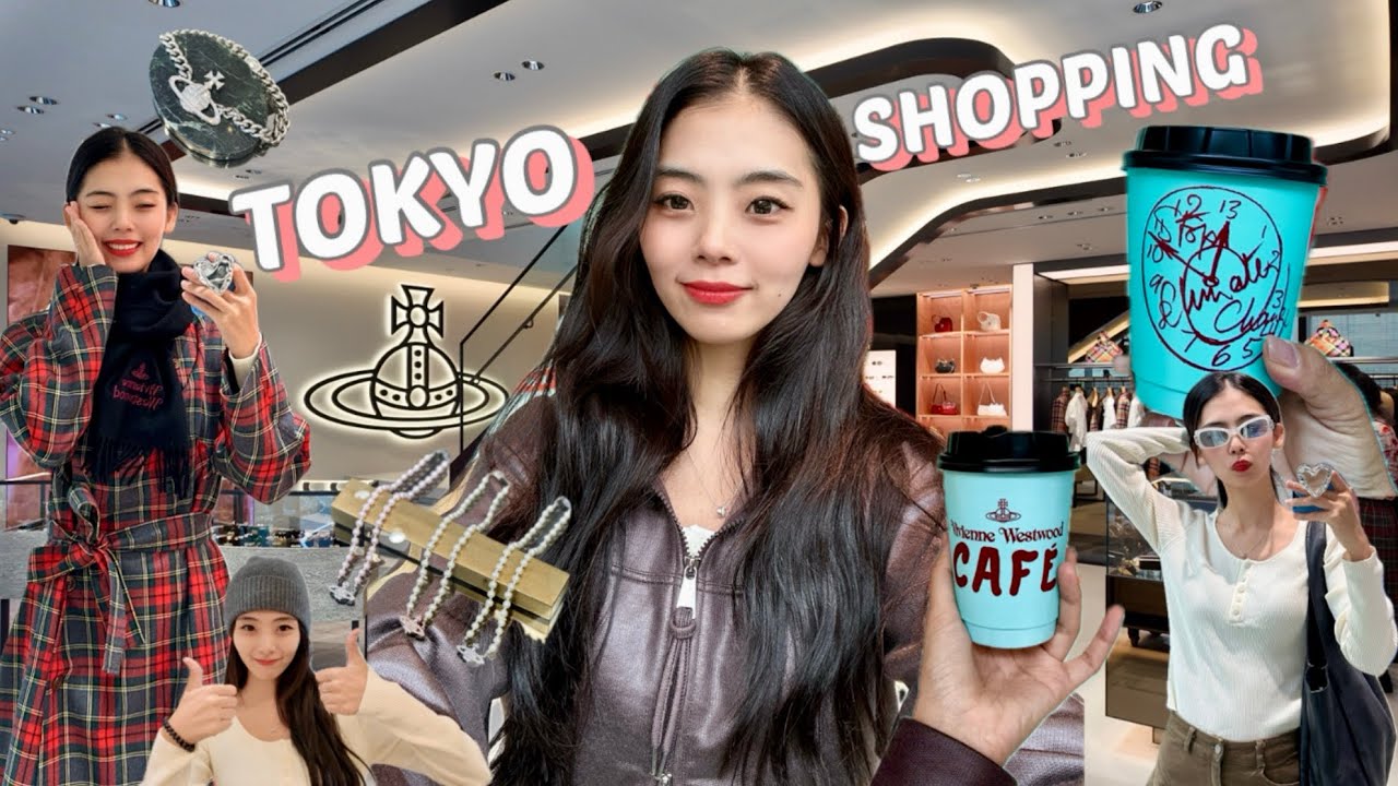 🍣 도쿄 여행 브이로그 🛍️일본 비비안웨스트우드 카페 매장, COS, 젠틀몬스터 오모테산도 쇼핑거리 구경🌷