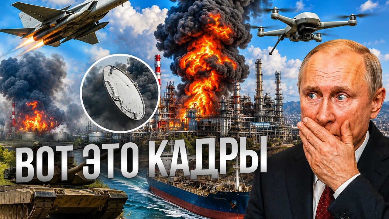 💥 Путин НЕ БЫЛ ГОТОВ к ТАКОМУ! НПЗ ВЫВЕДЕН из СТРОЯ! Нефтяной ДОЖДЬ В МОСКВЕ ⁨@MackNack⁩