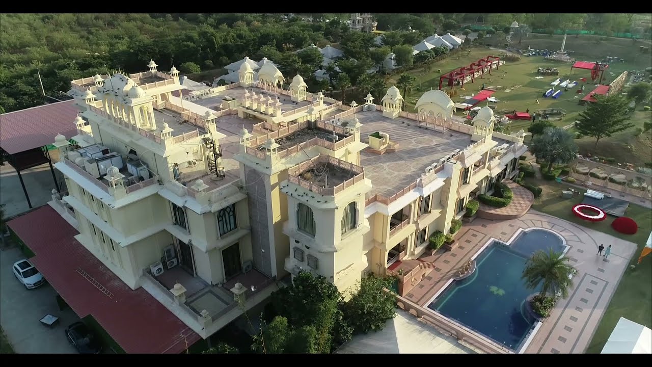 Rajasthali Resort & Spa (Dronovideo) Aal Decoration Video