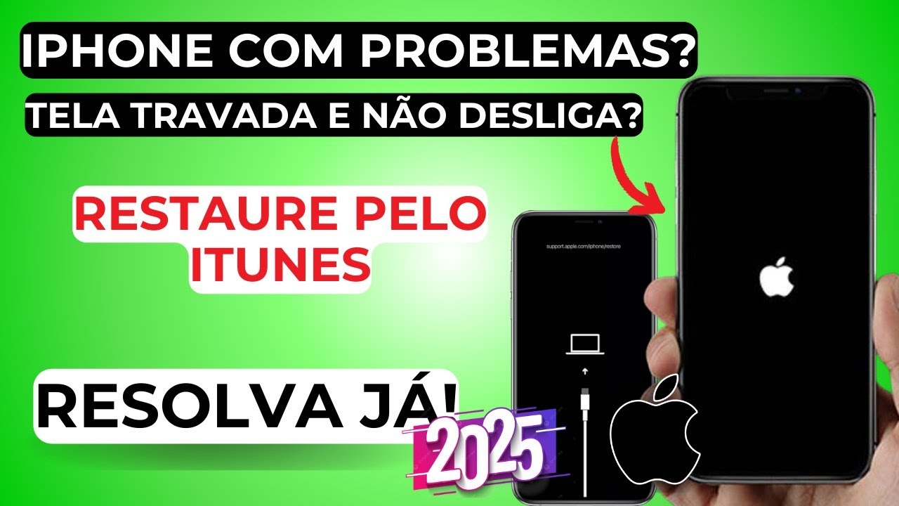 iPhone travou ou não liga? Veja como restaurar pelo iTunes [Passo a Passo 2025]
