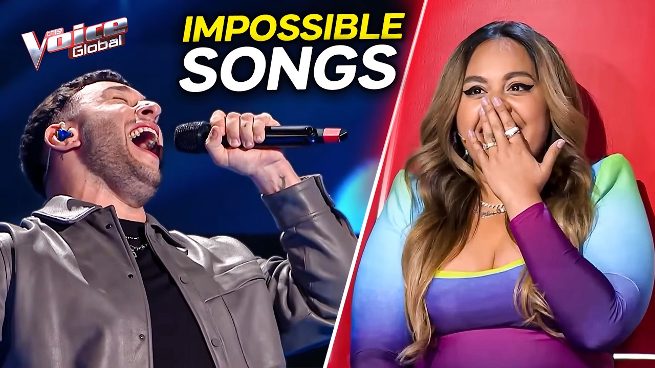 HARDEST Songs To Sing Ever… They Chose Them Anyway | The Voice