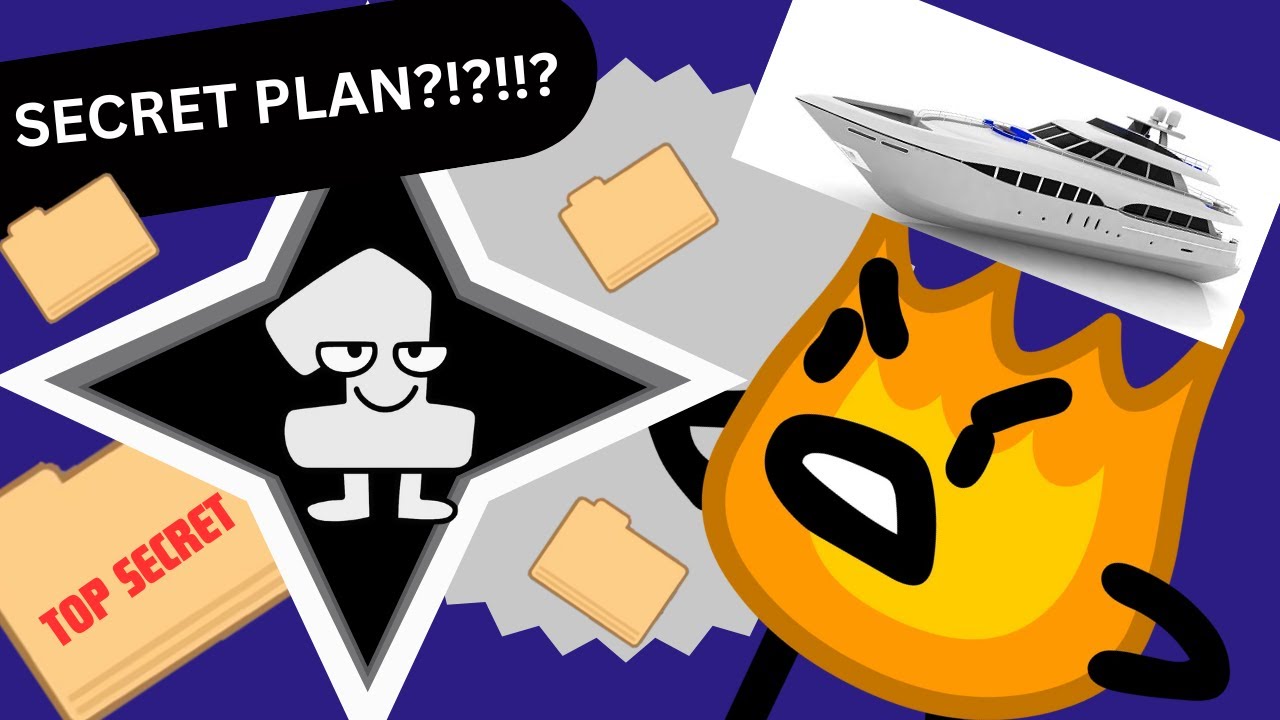 BFDI 1b BUT its my 24 favorite characters (Ft. Firey Jr.'s yacht)