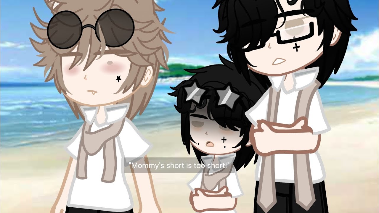 "Mommy! your short is too short!"😤//MEME//Gacha Club BL(Omegaverse)//Enigmas x Alphas