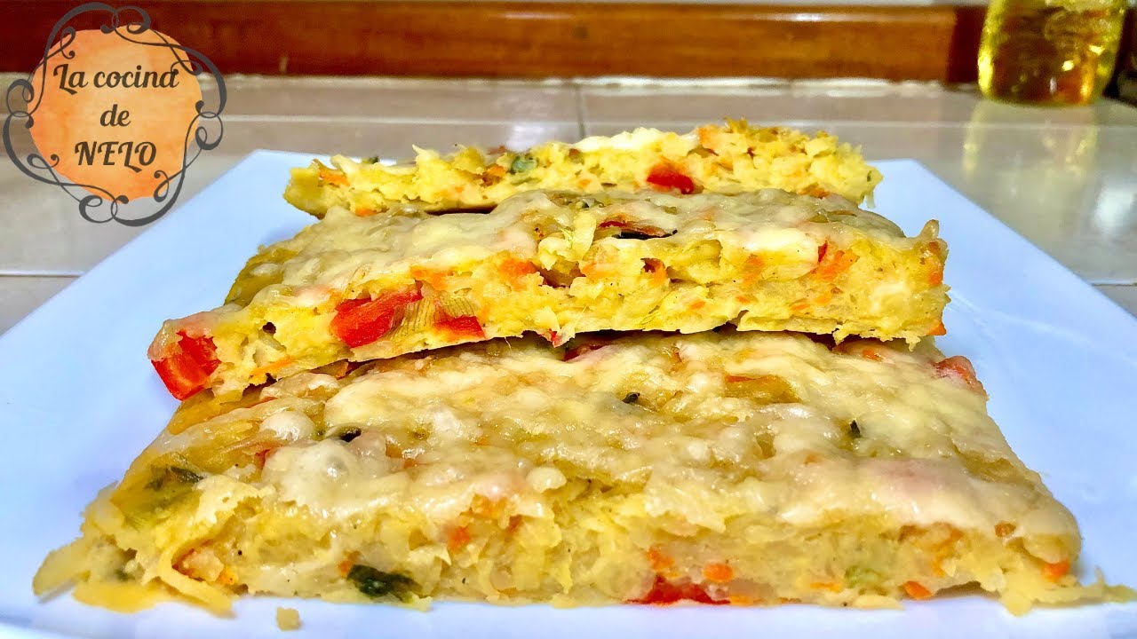 PIZZA DE PAPA RALLADA!🍕| Una pizza original con un  rico sabor!☺