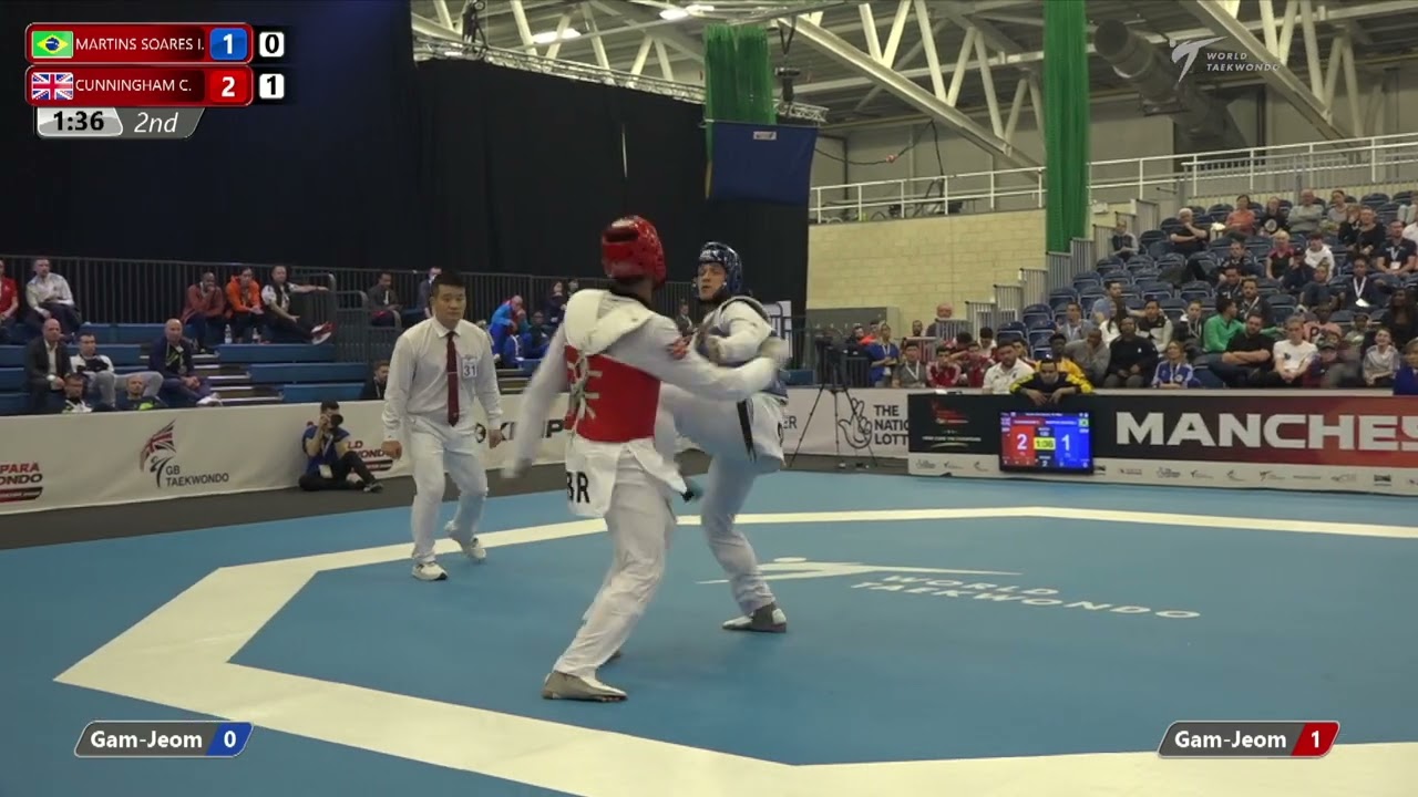 120 QF M+80kg 🔵 MARTINS SOARES Icaro miguel BRA vs 🔴 CUNNINGHAM Caden GBR I Manchester 2022 WT GP