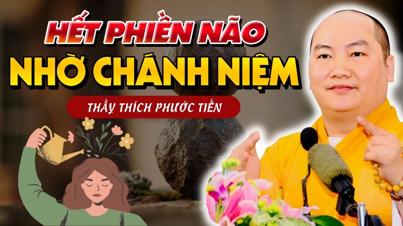 Thầy Thích Phước Tiến Thuyết Pháp | Chánh Niệm Mỗi Ngày, Hết Phiền Não Trong Tâm (SIÊU HAY)
