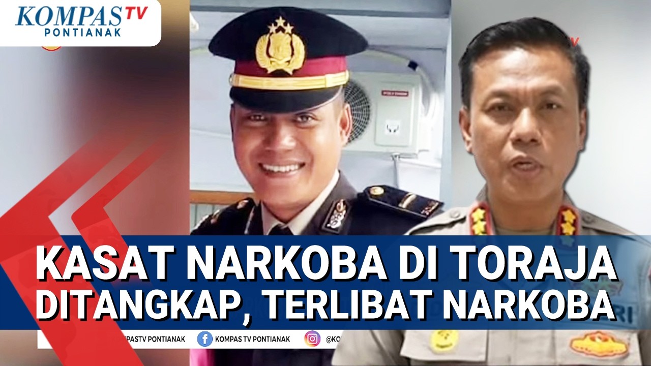 Kasat Reserse Narkoba Polres Toraja Utara Ditangkap Terkait Dugaan Keterlibatan Narkoba