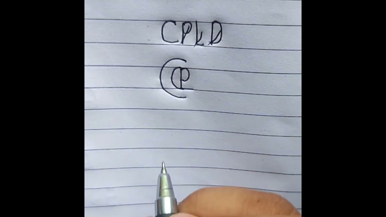 CPLD Logo design#shorts