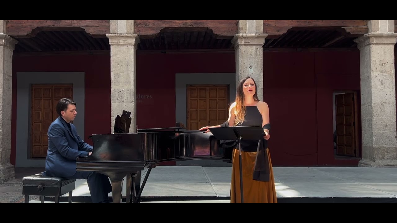 August (song by David Post) Adriana Valdes, Soprano. Alain Del Real, Piano.