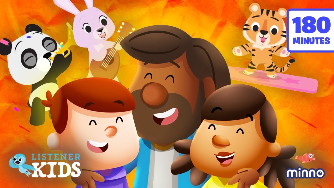 The BIGGEST Collection of Kids Bible Stories & Songs (Pt. 1) ✝️ Listener Kids & Minno Kids