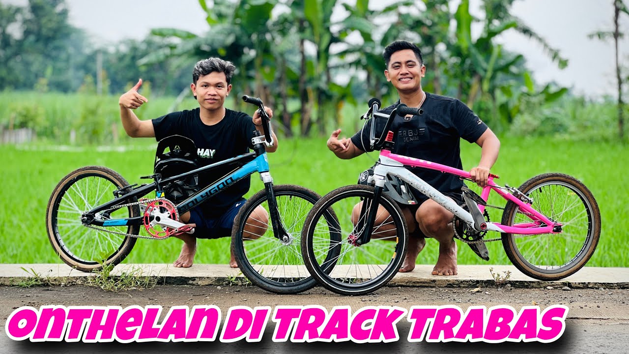 HAYMIN ONTHELAN BMX DI TRACK DOWNHILL//Haymin Vlog