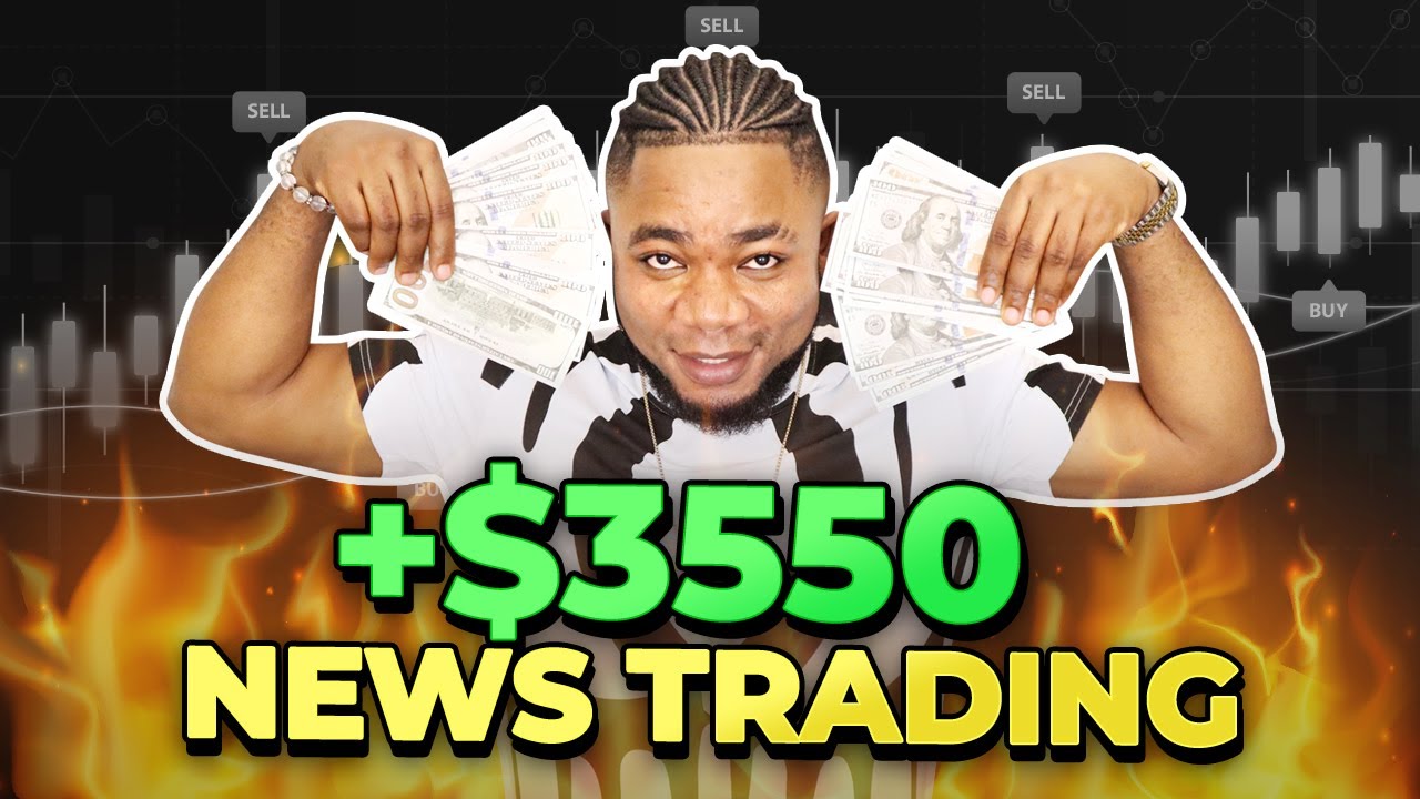 How I Made $3000 In 5 Seconds Trading The NFP News Release | The Straddle News Strategy FX305