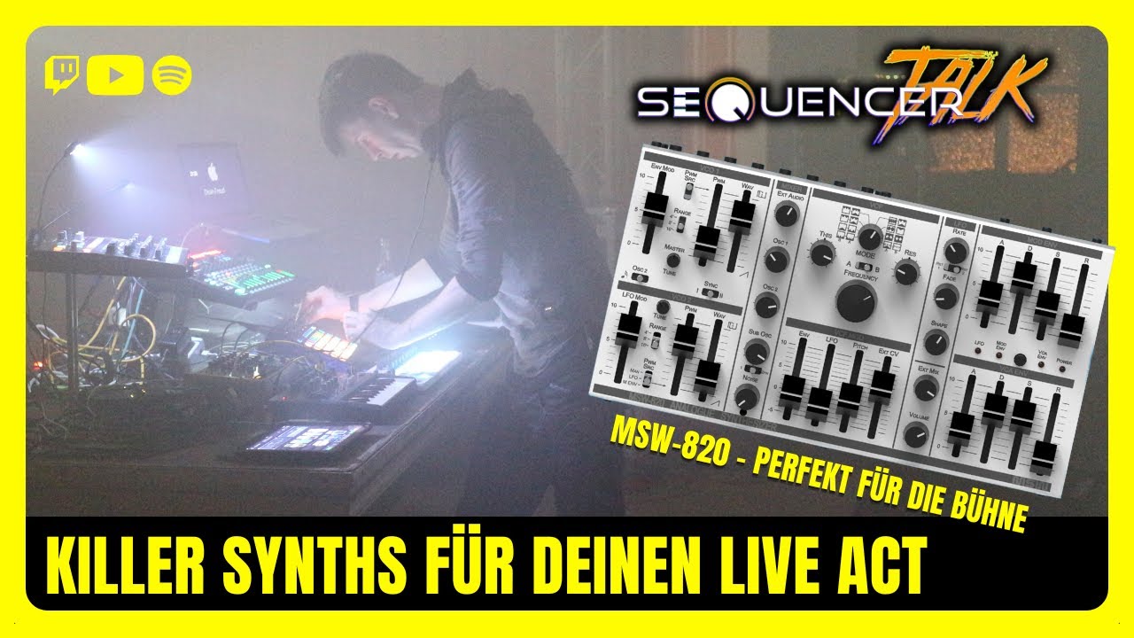 Welche Synthesizer Live Sets von Performance-Acts funktionieren wirklich? - ST259