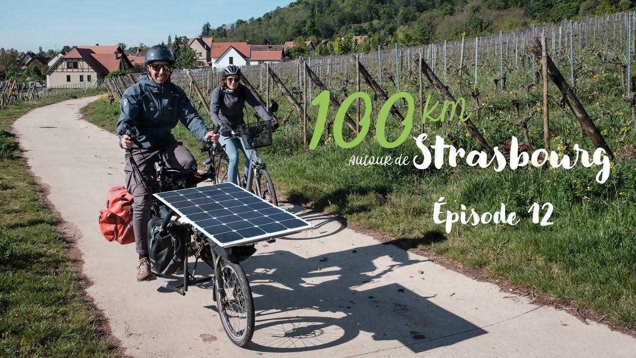 Alsace en vélo solaire : Sélestat Haut-Koenigsbourg et rencontre avec le calfat Patrick Unterstock