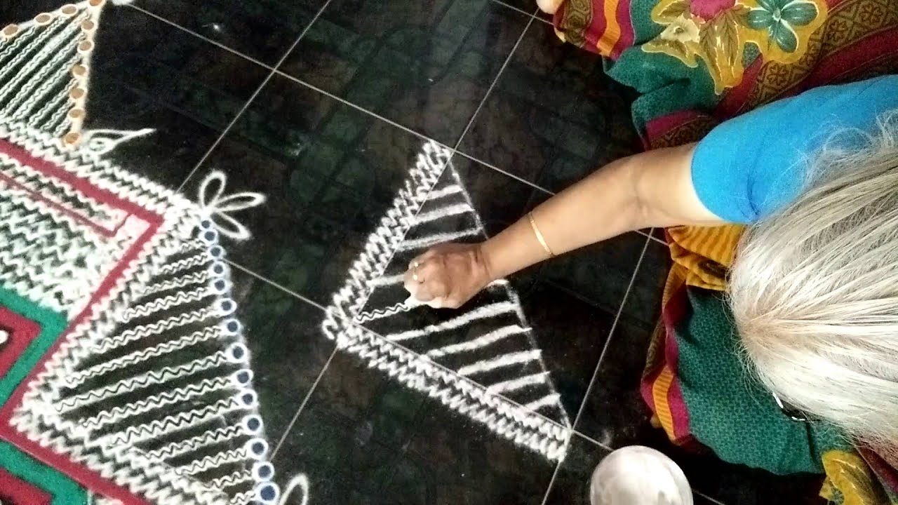 Marghazi podi kolam by Smt.Saroja Kridhnamumothy