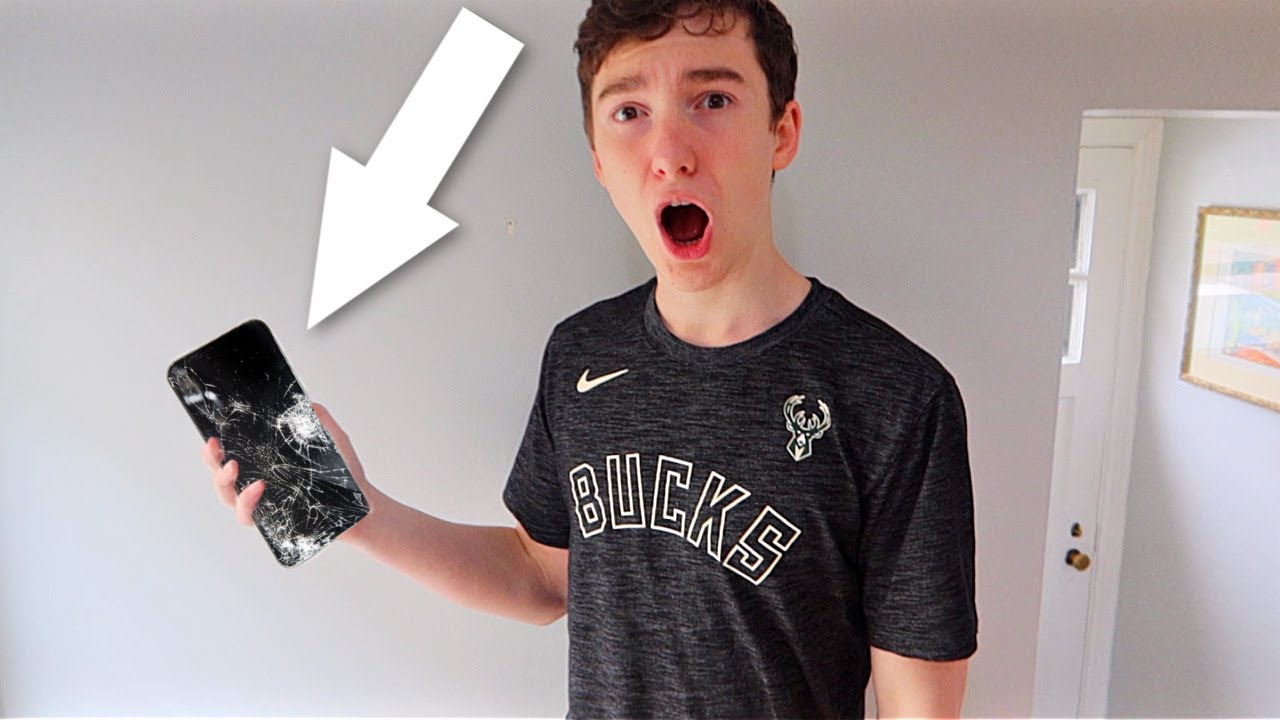 WE BROKE OUR BROTHERS PHONE?! prank