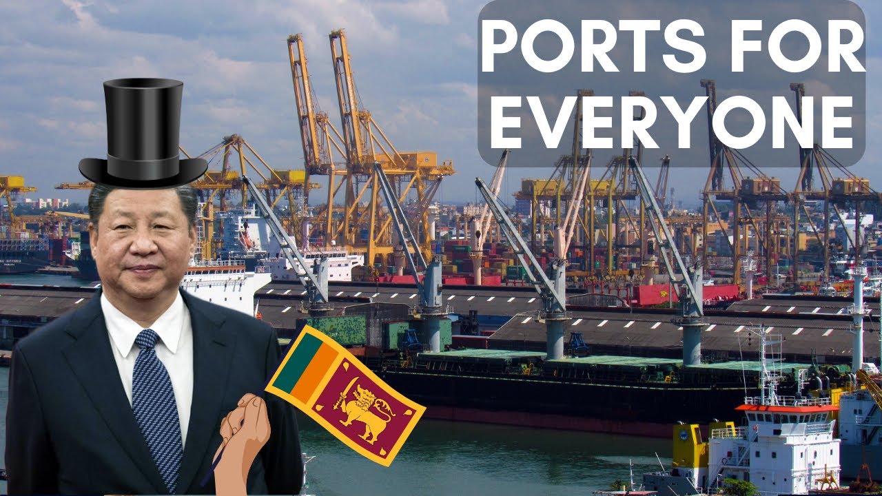 Did this port funded by China really bankrupted a Country? - The story of the Hambantota Port