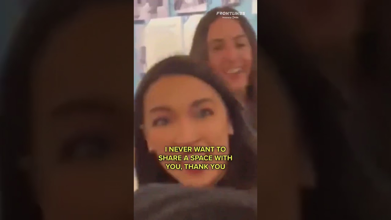 Libs Of TikTok CONFRONTS AOC About American Hostages In GAZA 👀