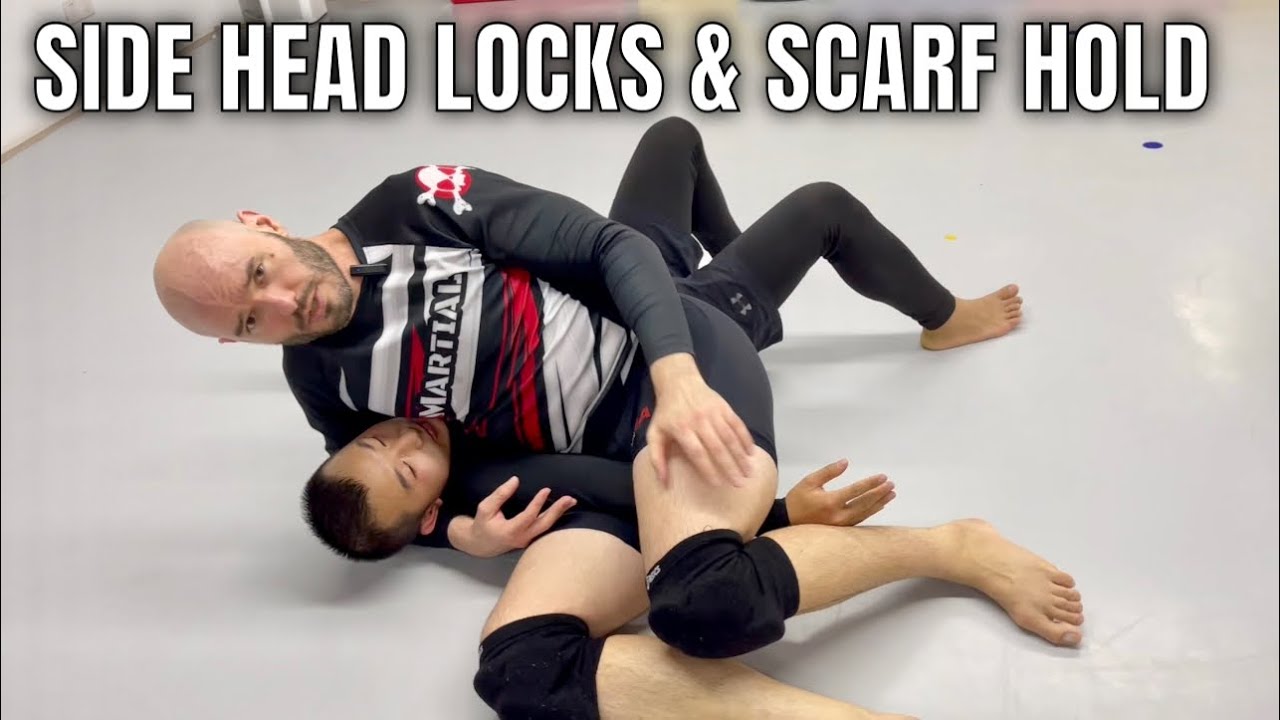 Side headlock throws & scarf hold escapes