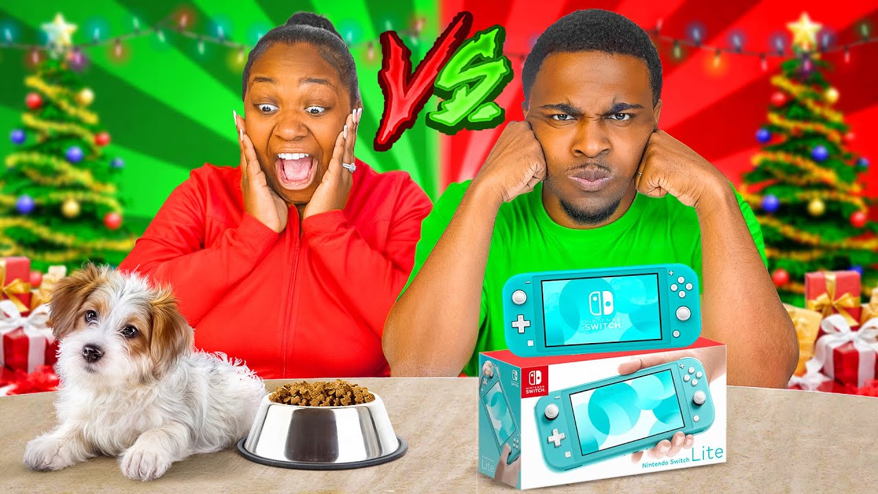 CHEAP VS EXPENSIVE CHRISTMAS PRESENTS CHALLENGE 🎁 | VLOGMAS DAY 15
