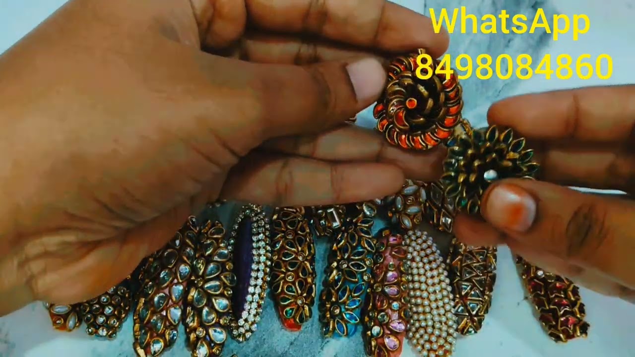 Saree pin Ideas... plz do watch and order on WhatsApp -8498084860