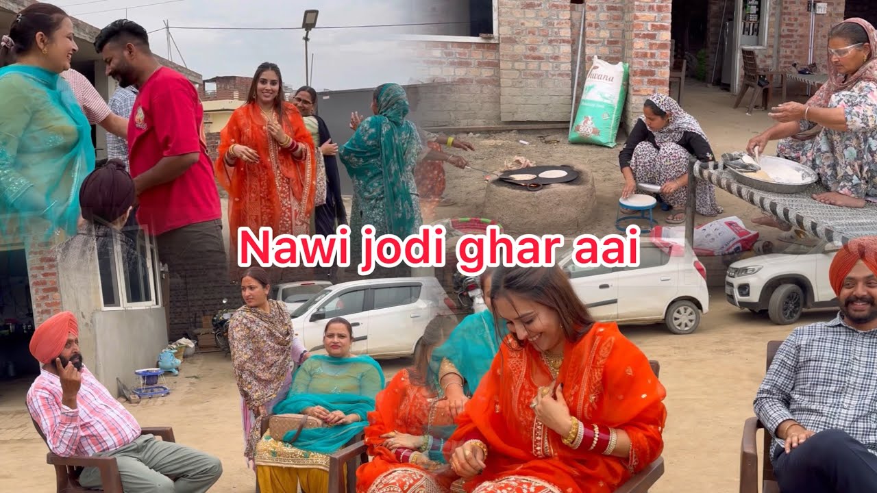 Nawi jodi ghar aai preet da te cha ni chukkia ja riha