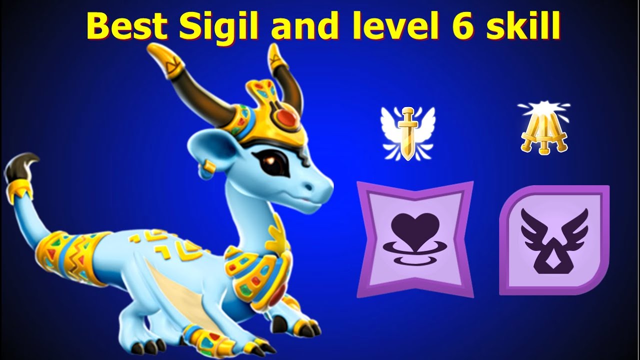 Best Sigil and level 6 skill Hathor Dragon-Dragon Mania Legends | 50k score in Battery Runner Event